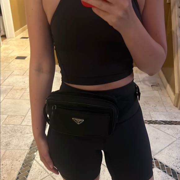 Prada Black Nylon Waist Bag - Picture 1 of 11